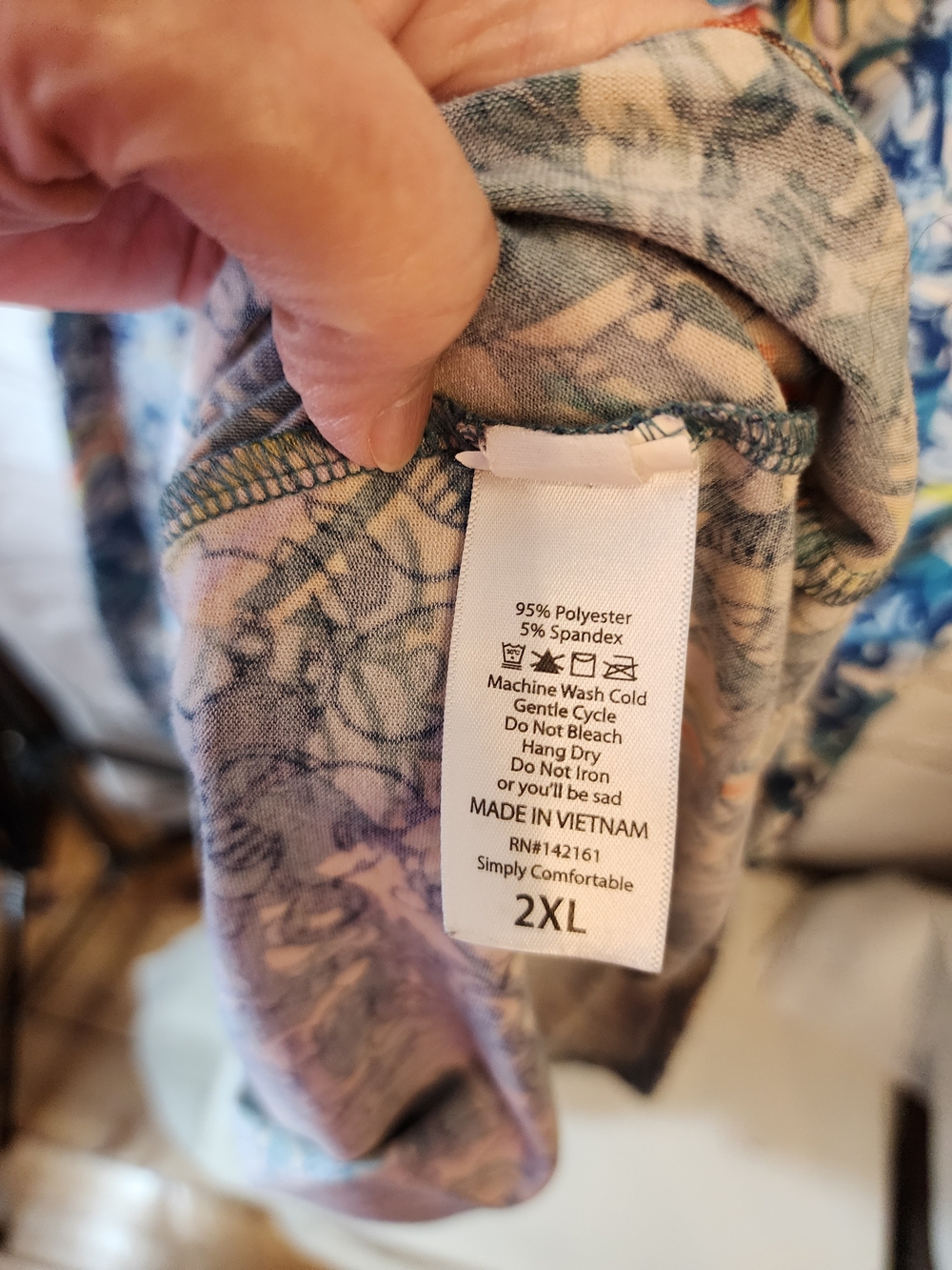 Mickey Mouse Monorail Stripes Blue Multi-Pattern Midi Dress - Picture 3 of 5